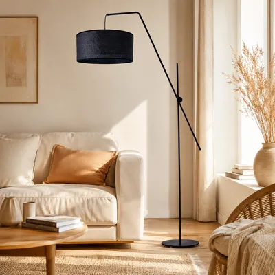 Lampa stojąca z regulowanym ramieniem boho BILBAO BOHO