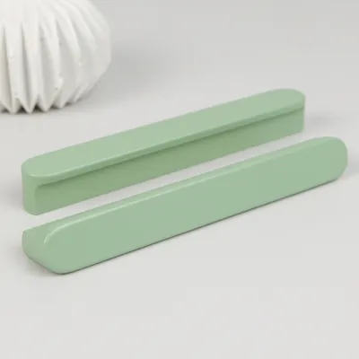Uchwyt meblowy drewniany ELVY 128 mm zielony