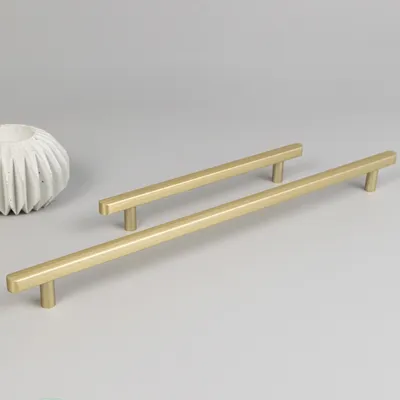 Uchwyt meblowy NOELO 320 mm złoty mat, jasny złoty szczotkowany