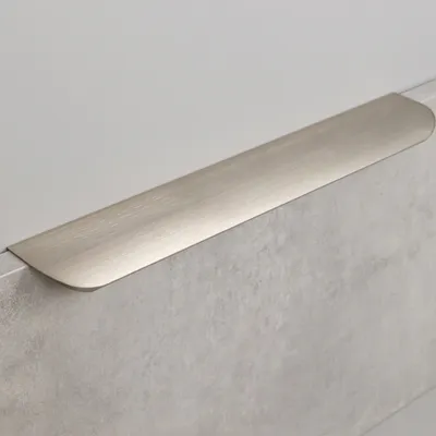 Uchwyt krawędziowy SANNA 320/340 mm inox, stal szczotkowana