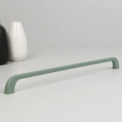 Uchwyt meblowy UU05 320 mm zielony, zieleń eukaliptusowa