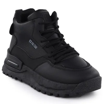 Sneakersy damskie na platformie czarne Big Star SS274509