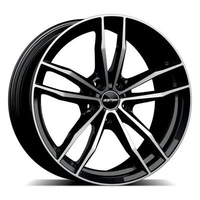 Felgi GMP ITALIA swan 5x120 9.5x20 et37 black diamond