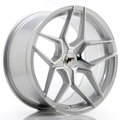 Felgi JAPAN RACING jr34 19x9.5 et35 5x112 silver machined