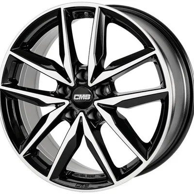 Felgi CMS c28 5x112 8x20 et43 diamond black gloss