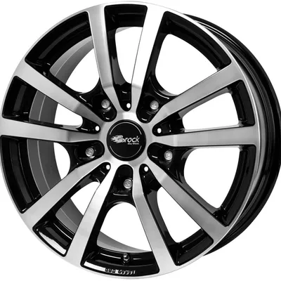 Felgi rc-design rc25t 5x160 7x17 et55 glossy black polished