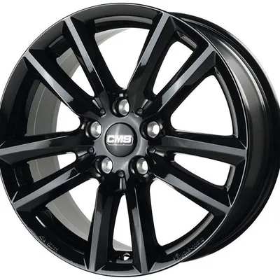 Felgi CMS c27 5x108 7.5x18 et49 black gloss