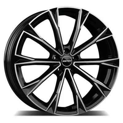 Felgi GMP ITALIA totale 5x112 9.5x22 et36 black diamond