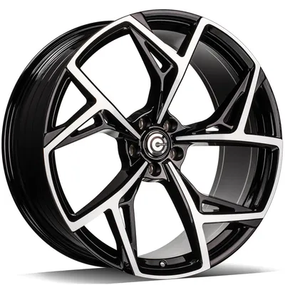 Felgi CARBONADO blaster 5x112 8.5x19 et35 black front polished