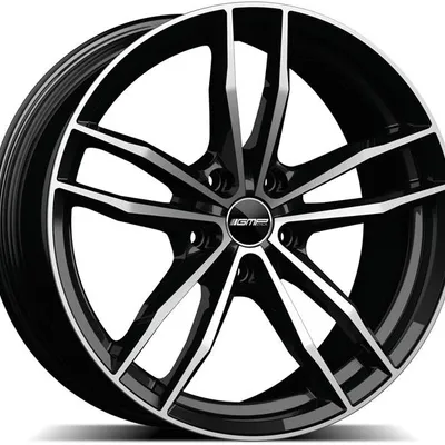 Felgi GMP ITALIA swan 5x112 7.5x17 et45 black diamond