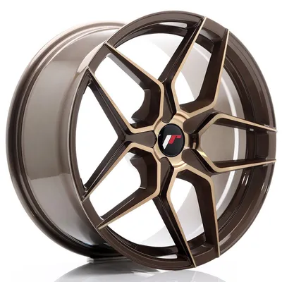 Felgi JAPAN RACING jr34 19x8.5 et35 5x108 platinum bronze
