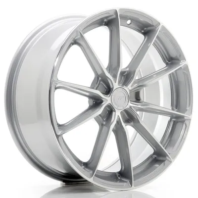 Felgi JAPAN RACING jr37 18x8 et35 5x114.3 silver machined