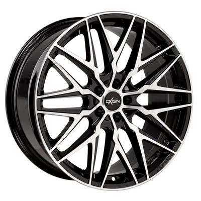 Felgi OXIGIN 25 oxcross 5x112 7.5x18 et44 black full polish