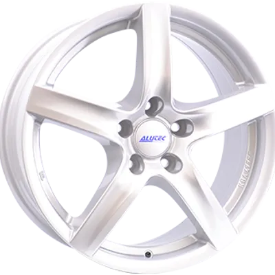 Felgi ALUTEC grip 4x100 5.5x14 et35 silver