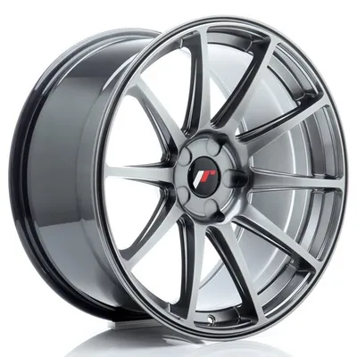 Felgi JAPAN RACING jr11 19x9.5 et15-35 5h blank hyper black