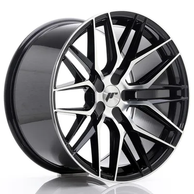 Felgi JAPAN RACING jr28 19x10.5 et20-40 5h blank gloss black machined face