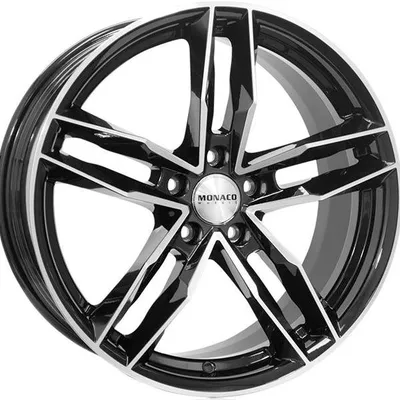 Felgi monaco rr8m 5x112 8x18 et45 gloss black polished