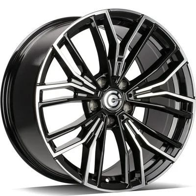 Felgi CARBONADO yankee 5x112 8x19 et28 black front polished