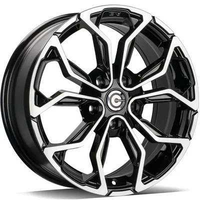 Felgi CARBONADO explode 5x114.3 7x17 et40 black front polished