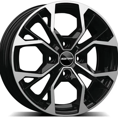 Felgi GMP ITALIA matisse 4x100 6x15 et38 black diamond