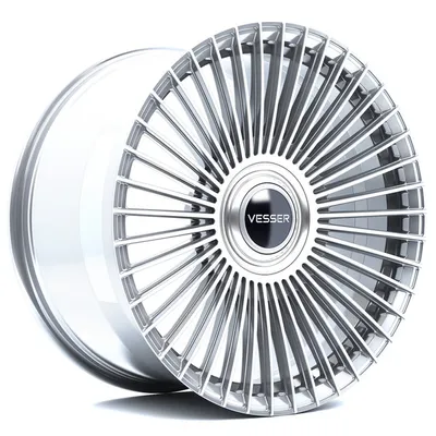 Kute felgi Vesser vsr9 22x10.5 et10-46 blank silver machined face