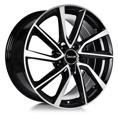 Felgi avus ac-518 5x112 7x17 et40 black polished