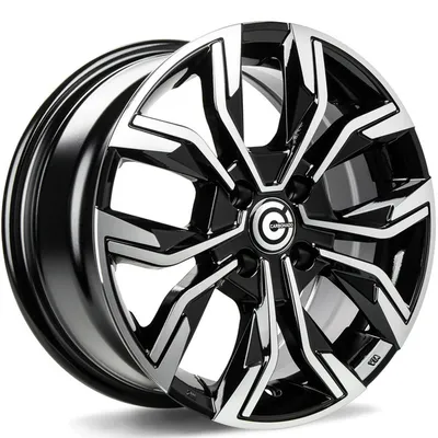 Felgi CARBONADO price 4x100 6.5x16 et38 black front polished