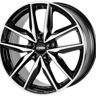 Felgi CMS c28 5x112 7.5x18 et48 diamond black