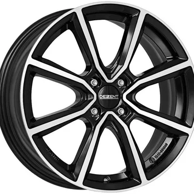 Felgi DEZENT tn dark 4x100 5.5x15 et35 black polished