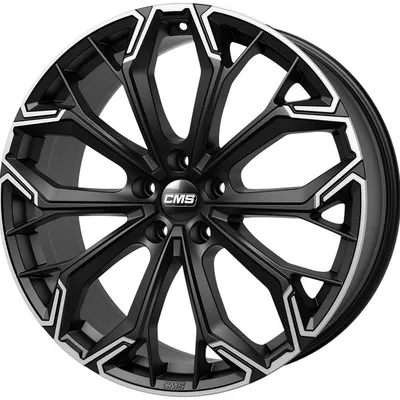 Felgi CMS c37 5x112 8.5x20 et30 diamond matt black
