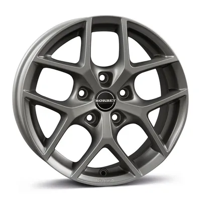 Felgi BORBET y 5x114.3 7x17 et44 titan matt