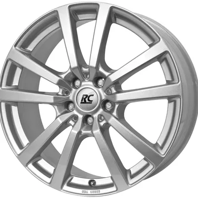 Felgi rc-design rc25 5x120 7.5x17 et55 crystal silver