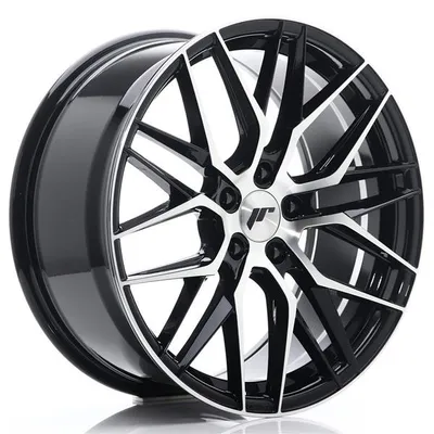 Felgi JAPAN RACING jr28 19x8.5 et35 5x112 gloss black machined face