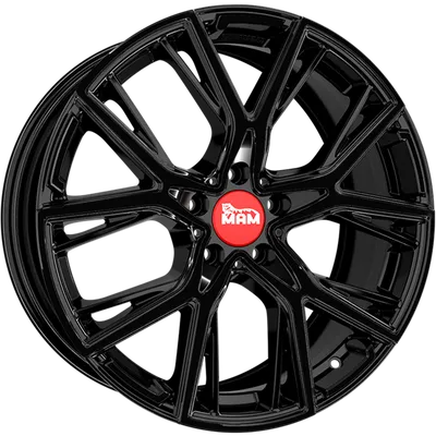 Felgi MAM b4 5x120 8.5x19 et40 black painted