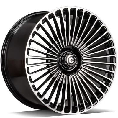Felgi CARBONADO hurricane 5x112 8.5x20 et35 black front polished