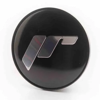 Cap sticker for c013 - black + silver letters
