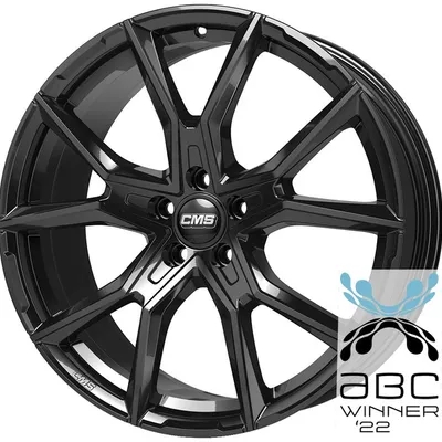 Felgi CMS c33 5x112 9x20 et50 black gloss