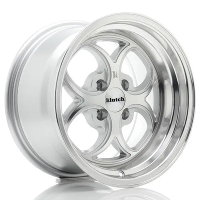 Felgi KLUTCH sl2 16x8 et10 4x100 silver machined face