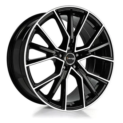 Felgi avus af18 5x112 8.5x19 et40 black polished