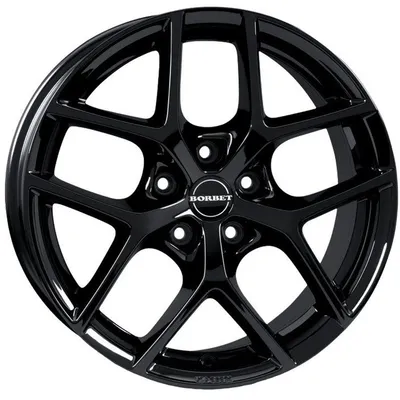 Felgi BORBET y 5x114.3 7x17 et40 black glossy