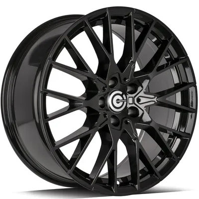 Felgi CARBONADO illusion 5x120 9.5x19 et30 black glossy