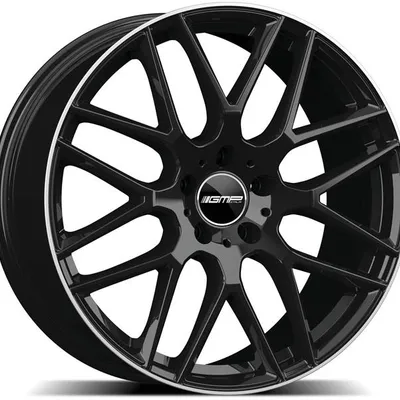 Felgi GMP ITALIA berghem 5x112 9.5x20 et35 black diamond lip