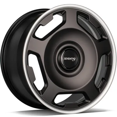 Kute felgi SEVENTY9 mf.15 5x112 9.5x20 et45 matt black lip polished