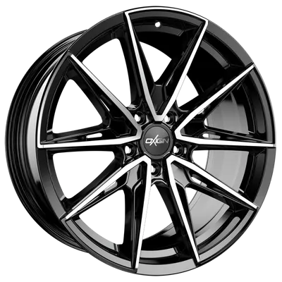 Felgi OXIGIN 30 oxheat 5x114.3 9x20 et45 black full polish