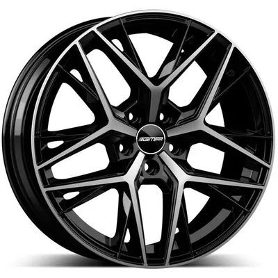 Felgi GMP ITALIA lunica 5x112 7.5x19 et45 black diamond