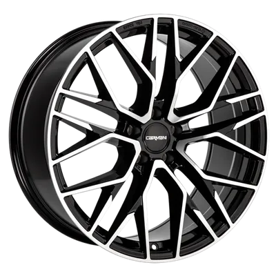 Felgi CARMANI 20 ludwig 5x112 8.5x19 et45 black polish