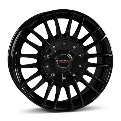 Felgi BORBET cw3 5x108 7.5x17 et40 black glossy