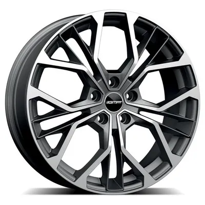 Felgi GMP ITALIA matisse 4x108 7x17 et38 matt anthracite diamond
