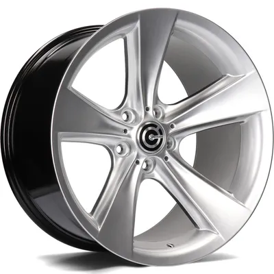 Felgi CARBONADO concave 5x120 9.5x18 et14 diamond hyper silver