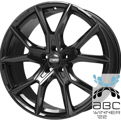 Felgi CMS c33 5x112 8x19 et45 black gloss